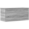vidaXL Contenitore Grigio Sonoma 100x42x46 cm Legno Multistrato, cesta portaoggetti, Scatola Porta Giochi, cesta Porta Giocattoli