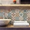 RE-COVERTILES Adesivi Piastrelle Cucina Bagno in PVC 10 Pz 20x20 cm PS00207