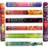 Generico Pack 8 Pz. Incensi Bastoncini HEMP, Fragranze Incenso: Against Jealousy - Passion - Good Health - Kaamassuttra - Black Love - Come to Me - Afrodisia - Buddha de la Suerte (160 Bastoncini)