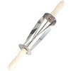 NYCBZ Taglia Croissant Fette A Rullo for Croissant Cucina in Acciaio Inossidabile for Uso Domestico Taglia Pane A Forma Uniforme Tagliapasta, Grande(Medium)