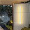 VOMI Illuminazione LED Applique da/a Parete Bianca Interno/Esterno Striscia Lunga Moderno Luce Caldo Impermeabile Up Down Lampada da Parete/Muro Industriale Corridoio Scale Comodino Camera da Letto,80cm