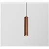 SXYSXYSXY 5W Legna luce pendente Minimalismo lampada a sospensione LED Moderno lampada da sala da pranzo creativo lampadario decorazione Lampada Sospesa 6000 mila soggiorno Camera da letto Ø6*30cm,B