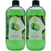 FEI FAN 2x Ricarica Per Diffusore a Bastoncini, Disponibile In Diverse Fragranze Corpose Ed Avvolgenti. Ideale Per Profumare Tutti Gli Ambienti 500ml (LIME ESSENCE)