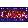 openspaceshop Insegna Luminosa Insegne Luminose A Led Con Scritta Cassa per Attività Negozi