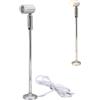Jwthee Mini faretto a LED, faretti per armadietti in piedi Luci per quadri per interni Luci artistiche per piante da pittura Vetrina di gioielli (Luz Natural)