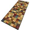 MENGH Tappeto Bagno Grande Antiscivolo Lavabile Disegno Geometrico 3D, Spessore 6 mm, Geometrico Passatoia per la Cucina per Cucina e Bagn, Soggiorno, corridoio 40x120cm