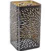 Restokki Modern Iron Lamp Shade Hollow Design Detachable Table Lamp Shade E27 E26 Holder Living Room Bedroom