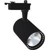 LEDKIA LIGHTING Faretto LED Binario Monofase 30W Bron Nero 4000K Bianco Naturale