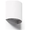 LEDKIA LIGHTING Applique da Parete Alluminio Aritz Bianco GU10