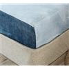 Chickwin Lenzuolo Matrimoniale con Angoli, Blu completo Lenzuola Matrimoniali 180 x 200 x 25cm Lenzuola Microfibra - Profondità 30cm Ideale per Letti Singoli o Matrimonial