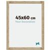 yd. Your Decoration - Cornice 45x60 cm - Oro - Decorativa Parete in Legno con Vetro in acryl - Antiriflesso - 45x60 Cornice - Catania