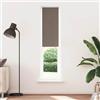 vidaXL Tenda a Rullo Oscurante 45x230 cm Larghezza Tessuto 40,7 cm, Tenda Diurna e Notturna, Tenda da Cucina, Tenda a Rullo Oscurante, Tenda Oscurante