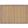vidaXL Set di 6 Tovagliette di Bamboo 30 x 45 cm Marrone Articoli per la Tavola