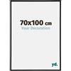 yd. Your Decoration - Cornice Puzzle 70x100 - Nero Opaco - Cornice Puzzle 1500-2000 pezzi - Plastica Cornice portafoto - Annecy