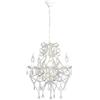 vidaXL Candelabro con 2800 Cristalli E14 Lampada a Sospensione Luce Lampadario