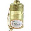 fd-bolletta arredamento e illuminazione Portalampada in ottone e ceramica con interruttore a catenella,portalampade a catenella ottone po1 Misure:H 7cm,Ø 3,9 cm,lunghezza catenella 12cm