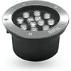 AIPIY FARETTO INCASSO CALPESTABILE LED 12W IP66 DA ESTERNO LUCE CALDA 3200K CARRABILE