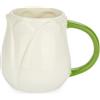 Balvi Mug Tulip Colore Bianco Tazza a Forma di Fiore di Tulipano Ceramica 400 ml