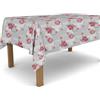 BANZAII TEXTILE INNOVATOR ONLINE Banzaii Tovaglia Plastificata 140x100 cm, Copritavolo Antimacchia in PVC da Esterno e Interno Facile Da Pulire Nella Misura Che Vuoi - Provenza Grigio