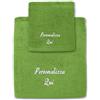 Cieffepi Home Collections GOLD - Set 2 Asciugamani (Viso + Ospite) (Verde)