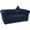 WJHDWYD Copridivano Chesterfield Elasticizzata Fodera per Divano Elasticizzato Antiscivolo Antimacchia, Copridivano 1 Posto con Braccioli Tessuto Super Morbido(Navy,2 Posti)