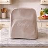 RICAMI FIORENTINI BALDI Copri-Bimby in 100% Cotone Ricamato - Copertura Antipolvere Lavabile per Bimby - Artigianale Made in Italy con Design Elegante. (Beige)