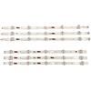 RTRCAGAKM Striscia di retroilluminazione a LED Adatta for Samsung UN43AU7700 UN43AU7700G UE43AU7100K UE43AU7100U UE43AU7170U UE43AU7100K(Kit 6pcs for 1 TV)