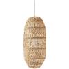 CSSYKV Lampada A Sospensione A Lanterna Giapponese in Rattan, Lampadario retrò Wabi-Sabi E E27 Lampadario A Sospensione A Soffitto Lampadario in Rattan Lampada Tessuta A Mano Sud-EST per Soggiorno