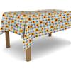 BANZAII TEXTILE INNOVATOR ONLINE Banzaii Tovaglia Plastificata 140x100 cm, Copritavolo Antimacchia in PVC da Esterno e Interno Facile Da Pulire Nella Misura Che Vuoi - Girasoli Azzurro