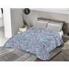BANZAII TEXTILE INNOVATOR ONLINE Banzaii Trapuntino Singolo 170x260 cm Primaverile Estivo, Copriletto Leggero Trapuntato Imbottito Made in Italy - Anna Verde