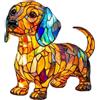 Wezalget Lampada Notturna A Forma Di Cane - Carina Vintage LED Resina Decorazione Casa | Lampada Notturna Adorabile | Per Ringraziamento Vacanza Compleanno Uffici Casa Stanza Scrivania Giardino