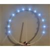 Generic CORONCINA STELLARIO IN PLEXIGLASS LUCE LED BIANCO FREDDO CON PANNELLO SOLARE VOTIVO SACRO (26)