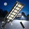 wowspeed 1200W Lampione Solare Led Esterno con Telecomando, 6500K Lampioni Solari a LED da esterno con Sensore di Movimento,3 Modi Lampione Solare, IP67 Impermeabile Lampione per Giardino Garage