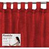 Tex family TENDA FIORDALISO in tinta unita BORDEAUX CM. 140X290 confezionata