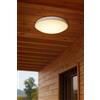 TEKHOME Plafoniera LED da Soffitto Esterno 24W IP65 - Lampada Impermeabile per Balcone, Garage e Corridoio, 2700LM, in ABS+PS, Luce Calda/Naturale/Fredda ES52 (4000K)