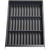 ORGA-BOX inserto per barattoli di spezie SEPARADO grigio ardesia a grana | individuale 300 x 474 x 51 mm 40 cm