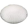 Gicos Lampada plafoniera applique in vetro decorata bianca 3 luci 40 cm da parete soffitto tonda ORM-581465