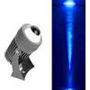 GUODDM Luce A Fascio LED - RGB Con Faretto Rotante Con Telecomando, Proiettori A Fascio Stretto Da 10 W, Faretti Per Illuminazione Remota Impermeabili IP67, Luci Con Angolo Del Fascio Regolabile(Blue,12v)