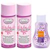 HygienFresh Set 2 Pezzi Deodorante Ambiente Salva Tessuti Spray, fragranza Latte di Rosa, Formato 400ml più Deo Ambiente Liquido aromatico 375ml