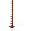 ZStyle BBB ITALIA Libreria SAPIENS a colonna verticale scaffale autoportante con ripiani (202 cm, Corten)