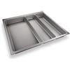 SOTECH SO-TECH® Portaposate ORGA-BOX II Maxi per Cassetti Nobilia 60 cm (462 x 805 mm) Grigio Argento