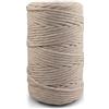 Netuno 1x corda macramè colorata avorio 5 mm 100 m corda cotone singola ritorta corda naturale colorata per macramè filo singolo macramè cordoncino colorato filato gomitolo cotone uncinetto