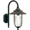 Sovil Applique in basso lampada classica illuminazione esterno ruggine 100w