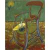 liziciti Kit di Pittura Diamante 5D per Adulti, Trapani Completi Capolavori di Van Gogh Strass Punto Croce Ricamo 30x40cm (Sedia di Gauguin)
