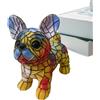 CGACCSD Lampada Vintage A Forma Di Gatto In Colorato, Lampada A Forma Bulldog Francese, Regalo Per Gli Amanti Degli Animali Domestici
