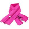 JYC CREATIVE 25 Chiusure Lampo in Nylon, 24 Colori e Misure, Cerniera per Cucire, Chiusure Lampo per Cucire su Vestiti, Tessuti, Chiusuri Lampo al Metro n.3, (25 x 60 cm, fucsia 144)