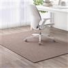 xinwanhong Tappetino Per Sedia Da Ufficio Per Pavimenti in Moquette, Protezioni Per Pavimenti Per Sedie A Rotelle, Tappetino Per Sedia Da Scrivania Per Home Office Per Moquette,Beige brown,120 x 150cm