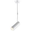 IUokLU Faretti Moderni orientabili da 15 W Faretti LED telescopici da Superficie per Uso Domestico da 50-75 cm Faretti da soffitto a palo Lungo con Testa Singola,15w-50-100cm