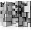 murando - Paravento da Interno Astratto 225x172 XXL 5 Pannelli - Stampa Unilaterale su Tela in TNT - Separe per Ufficio Ambienti Paraventi Decorazioni Moderno Soggiorno - Effetto 3D f-A-0157-z-c