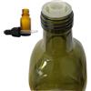 Firmadigaranzia srl - 6 pz - Bottiglie Per Olio E Liquore 1000 ml - Marasca Quadre In Vetro Uvag con Dosatore Salvagoccia e Tappo Ermetico - Made In Italy - Uso professionale e domestico